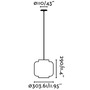Koule - FARO 65134-77 TUPAI závěsné svítidlo, černá/ratan - FARO - foto 5