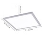 LED panely - LD 14755-21 FLAT LED stropní svítidlo, panel, hranaté, 45x45cm 2700-5000K - LEUCHTEN DIREKT / JUST LIGHT - foto 5