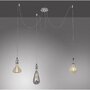 Vícečetná - LD 13571-55 DIY Závěsné svítidlo, ocel, 3-ramenné, moderní retro - LEUCHTEN DIREKT / JUST LIGHT - foto 5