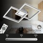 Hranatá - BRILO 3755-019 RGB CCT LED stropní svítidlo, 59,7 cm, 44 W, 4400 lm, hliník - BRILO - foto 5