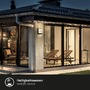 Nástěnná - BRI 3795015 LED nabíjecí nástěnné svítidlo, venkovní, pohybové čidlo, soumrakový senzor, IP44, černá - BRILONER - foto 5