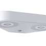 Nástěnná - P 94868 LED venkovní nástěnné svítidlo Silma pohybové čidlo dva světelné zdroje IP44 280x176mm 3000K 2x5,5 / 2x0,7W 230V bílá hliník - PAULMANN - foto 5