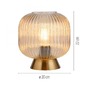 Stolní lampy dekorační - LD 13573-27 Kolekce Schöner Wohnen stolní lampa NAMI, jantar, E27, vhodné pro LED žárovky - JUST LIGHT - foto 5