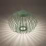 Na stůl - LD 19305-43 AKUBA LED stolní lampa průměr 46cm zelená na baterie USB IP44 stmívatelné dotykem 2700K - JUST LIGHT - foto 5