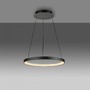 Kruhová - PN 2851-18 HOOP LED závěsné svítidlo černé nastavitelná výška paměťová funkce SimplyDim 3000K - PAUL NEUHAUS - foto 5