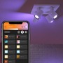 SmartHome Paul Neuhaus - PH 50624/31/P7 Hue Argenta Bluetooth SVÍTIDLO BODOVÉ GU10 4x5,7W 4x350lm 2000-6500K, bílá - PHILIPS HUE (915005762201) - foto 5