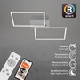 Hranatá - BRILO 3511-019 CCT LED stropní svítidlo, 50 cm, 30 W, 3300 lm, hliník - BRILO - foto 5