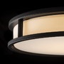 Koupelnová - RED R13679 GRANDE LED 35 stropní opálové sklo/černá 230V LED 24W IP44 3000K - RED - DESIGN RENDL - foto 5