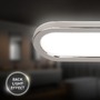 Koupelnová - BRI 2193018 Pil svítidlo k zrcadlu - 10W, 1200lm, LED, přímé a nepřímé osvětlení, 35cm, neutrální bílá, chrom - BRILONER - foto 5