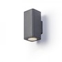 Nástěnná - RED R11965 MIZZI SQ II nástěnná antracitová 230V LED 2x12W IP54 3000K - RED - DESIGN RENDL - foto 5