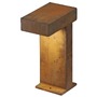 Sloupková - LA 1006346 RUSTY® PATHLIGHT 40 LED venkovní stojací svítidlo, rezavě zbarvené, IP55, 3000K - BIG WHITE (SLV) - foto 5