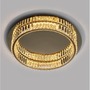 Kruhová - NV 9333079 Stropní svítidlo AURELIA zlatý kov a křišťál LED 29W 230V 3500K IP20 stmívatelné - NOVA LUCE - foto 5
