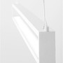 Podélná - NV 9117338 Závěsné svítidlo LINE bílý hliník a akryl rotační LED 38W 230V 3000K IP20 - NOVA LUCE - foto 5