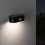 Nástěnná - P 94571 Solární LED venkovní nástěnné svítidlo Adya pohybové čidlo IP44 3000K černá - PAULMANN - foto 5