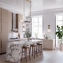 Podélná - HVLG 7062-AOB-CE Závěsné svítidlo HUNTINGTON mosaz/sklo starobronz/opál LED 20W 2700K stmívatelné - HUDSON VALLEY - foto 5