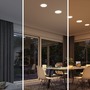 Koupelnová - P 95386 Smart Home Zigbee LED vestavné svítidlo Veluna VariFit měnitelná bílá 185mm IP44 15W - PAULMANN - foto 5