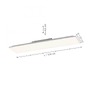 Hranatá - LD 15621-16 YUKON LED panel svítidlo, 100x25cm, RGB a CCT, stmívatelné RGB+2700-5000K - LEUCHTEN DIREKT / JUST LIGHT - foto 5