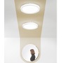 Plafoniéry - FAN I-MAKEUP-PL40 Stropní LED svítidlo Makeup, kruhové, bílé, 35 W/4050 lm, CCT + RGB, 40 x 7 cm - FANEUROPE - foto 5