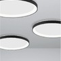 Kruhová - NV 9853676 Stropní svítidlo PERTINO černý hliník a akryl LED 48W 230V 3000K IP20 stmívatelné - NOVA LUCE - foto 5