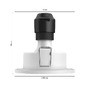 Koupelnová - PH 8720169320956 Hue WACA Xamento podhledové LED svítidlo 1x GU10 5,7W 350lm 2000-6500K RGB IP44, chrom - PHILIPS - foto 5