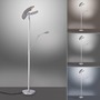 Stojací lampy - PN 678-55 PURE Mutil LED stojací lampa se čtecí lampou stmívatelné 2700-5000K hliník - PAUL NEUHAUS - foto 5