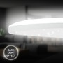 Kruhová - BRILO 7654016 Slim svítidlo LED panel pr.37,5 cm - 22W, 3000lm, hvězdné nebe, neutrální bílá, bílé - BRILO - foto 5