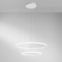 Dekorativní - FAN LED-AXIS-S6040-SPI Závěsné LED svítidlo AXIS, bílá, 31 W, 3360 lm, RGB + CCT, dálkový ovladač, stmívatelné 60/40 x 150 cm - FANEUROPE - foto 5