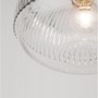 Dekorativní - NV 9738211 Závěsné svítidlo MOND saténový zlatý kov čiré sklo E14 1x5W 230V IP20 bez žárovky - NOVA LUCE - foto 5