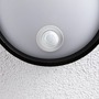 Nástěnná - P 94698 LED venkovní nástěnné svítidlo Platomo pohybové čidlo IP44 kruhové 180mm 3000K 14,5W 230V černá umělá hmota - PAULMANN - foto 5