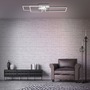 Hranatá - BRI 3136-018 LED rám 92,8 cm 15W 1500lm chrom - BRILONER - foto 5