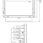 Reflektory - IMPR 732076 Deko-Light podlahové a nástěnné a stropní svítidlo Flood RF II -60 RGB 100-240V 62W 2100 lm 200 mm antracit - foto 5