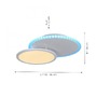 Kruhová - LD 11662-16 ARENDA LED stropní svítidlo, bílé, stmívatelné, dálkový ovladač, paměť, kruhové 2700-5000K - LEUCHTEN DIREKT / JUST LIGHT - foto 5
