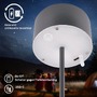 Stolní lampy dekorační - BRILO 7629015 Kira stolní lampička - 3W, 200lm, bezdrátová, LED, dotykový vypínač, stmívatelné, antracit - BRILO - foto 5