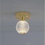 Dekorativní - NV 9522010 Stropní svítidlo BRILLANTE zlatý hliník a akryl LED 4W 230V 3200K IP20 - NOVA LUCE - foto 5