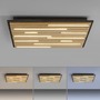 Hranatá - PN 6423-79 LED nástěnné a stropní svítidlo Q-AKUSTIK dřevo, přírodní Smarthome ZigBee 2700-5000K - PAUL NEUHAUS - foto 5