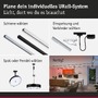 Svítidla - P 95681 URail závěs Smart Home Zigbee 3.0 Hildor RGBW 10W RGBW+ stmívatelné 230V černá mat - PAULMANN - foto 5
