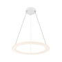 Kruhová - LA 1007856 ONE FLAT PD single, závěsná lampa, 180cm, 2700/3000K, PHASE, bílá - BIG WHITE (SLV) - foto 5