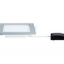 Koupelnová - P 92080 Zápustný LED panel hranatý 12W 2700K matný chrom IP44 - PAULMANN - foto 5