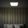 Hranatá - BRILO 7516416 Tava LED stropní svítidlo, ploché, přímé a nepřímé osvětlení, 1900 lm, 16 W, bílé, 24x24 cm - BRILO - foto 5