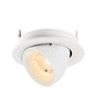 Kruhová - LA 1009392 NUMINOS® GIMBLE S Stropní vestavné svítidlo, 2700 K, 40°, IP20, kulaté, bílé - BIG WHITE (SLV) - foto 5