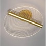 Kruhová - NV 9545330 Stropní svítidlo JERTUNA zlatý hliník a akryl LED 30W 230V 3000K IP20 - NOVA LUCE - foto 5