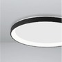 Kruhová - NV 9853672 Stropní svítidlo PERTINO černý hliník a akryl LED 30W 230V 3000K IP20 stmívatelné - NOVA LUCE - foto 5