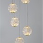 Vícečetná - NV 9695209 Závěsné svítidlo BRILLANTE zlatý hliník a akryl LED 21W 230V 3200K IP20 stmívatelné - NOVA LUCE - foto 5