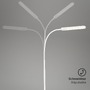 Stojací lampy - BRILO 1389-016 LED CCT stojací svítidlo s dotykovým vypínačem 183 cm 6,5W 600lm bílé - BRILO - foto 5