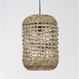 Válec - NV 9586507 Závěsné svítidlo GRIFFIN sušený vodní hyacint černý kabel E27 12W 230V IP20 bez žárovky - NOVA LUCE - foto 5