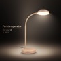 Stolní lampy pracovní - BRILO 7585011 Megg lampička na psací stůl – 12W, 800lm, LED, stmívatelné, dotykový vypínač, teplá bílá, béžová - BRILO - foto 5