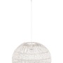 Polokoule - NV 9586431 Závěsné svítidlo MELODY přírodní ratan černý kabel E27 1x12W IP20 bez žárovky - NOVA LUCE - foto 5