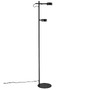 Stojací lampy - NOR 2010844003 Stojací lampa Clyde 2x5W LED černá - NORDLUX - foto 5
