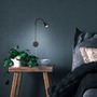 S ramenem - BRI 2082015 Flexibilní nástěnné svítidlo 45 cm 1xGU10 5W 400lm černá (starý kód: BRI 2082-015) - BRILONER - foto 5