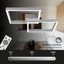 Hranatá - BRILO 3753-019 RGB CCT LED stropní svítidlo, 64 cm, 40 W, 3600 lm, hliník - BRILO - foto 5